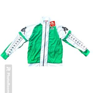 Kappa Green Full Zip Jacket Size Small NWT